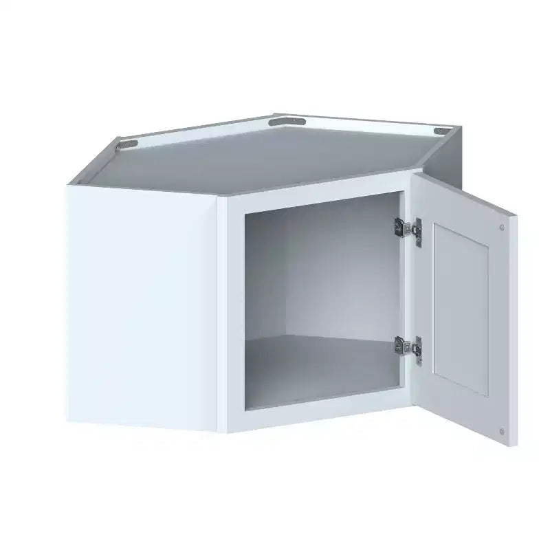 24 W x 18 H x 12 D Shaker Base Kitchen Cabinet, Solid Wood Frame, Water-Based Low-VOC Paint, Soft-Close, RTA, Dove Gray