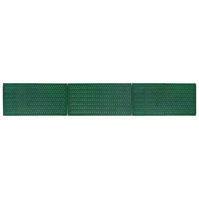 Organisateur d'outils horizontal en tôle perforée 32 x 16 pour garages et abris avec supports de fixation