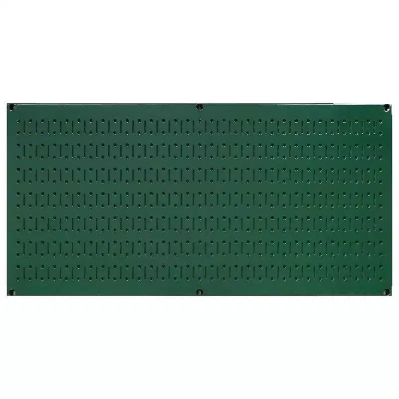 Organisateur d'outils horizontal en tôle perforée 32 x 16 pour garages et abris avec supports de fixation