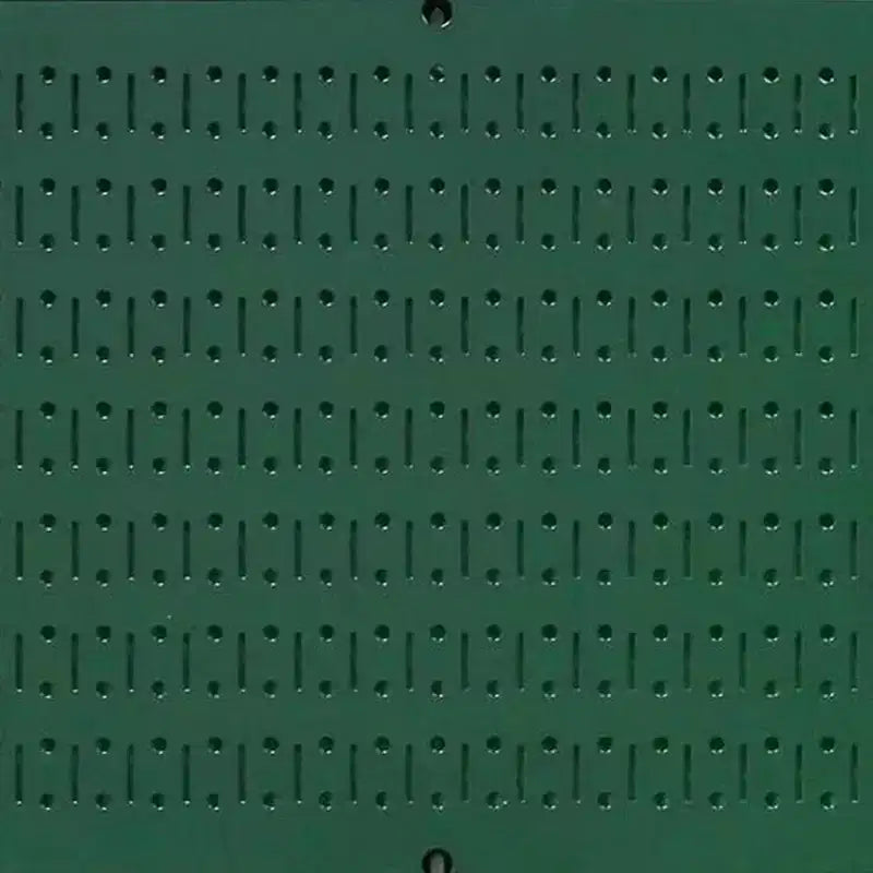 Organisateur d'outils horizontal en tôle perforée 32 x 16 pour garages et abris avec supports de fixation
