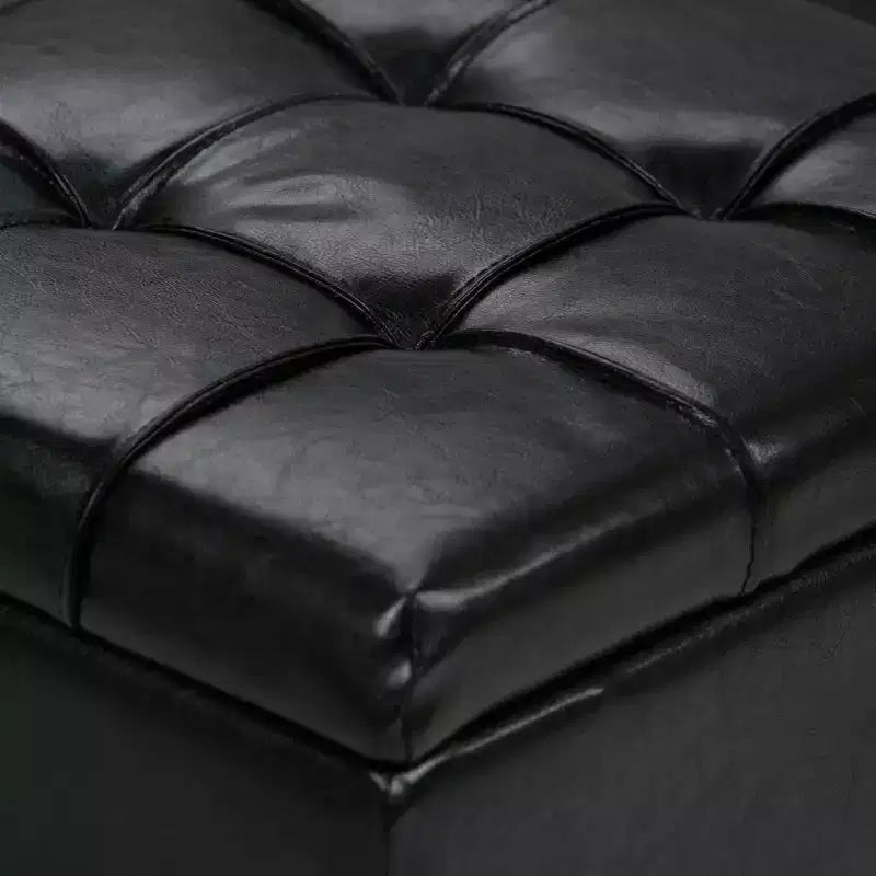 44 inch Wide Contemporary Storage Ottoman