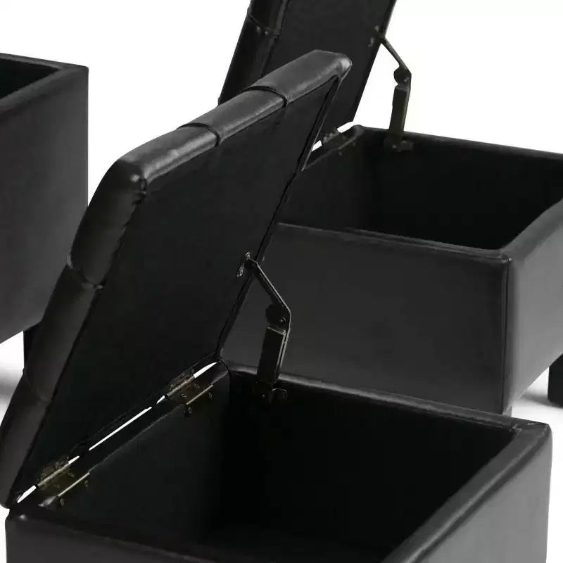 44 inch Wide Contemporary Storage Ottoman