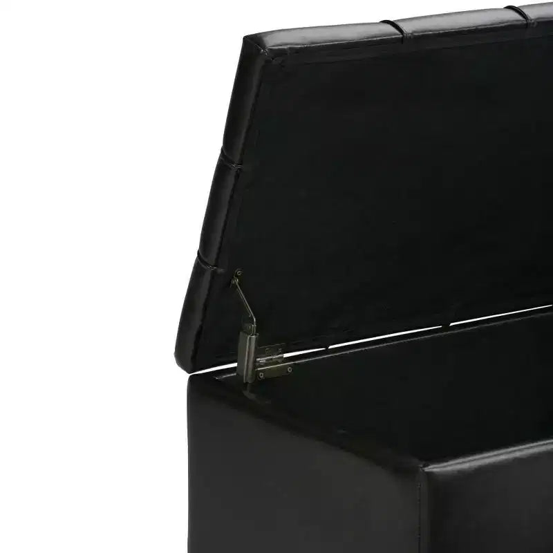 44 inch Wide Contemporary Storage Ottoman