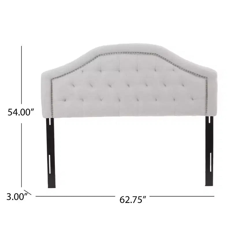 Tête de lit rembourrée grand lit/très grand lit