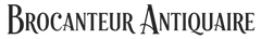 Brocanteur Antiquaire Logo