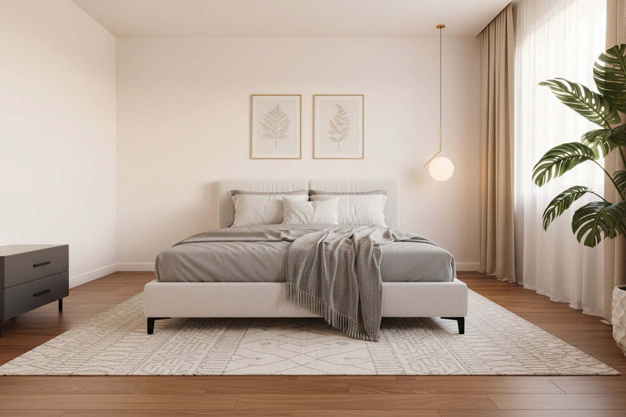 White Bed Frame Homepage Banner